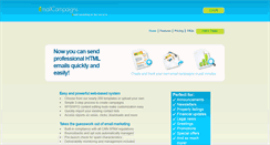 Desktop Screenshot of emailcampaigns.com